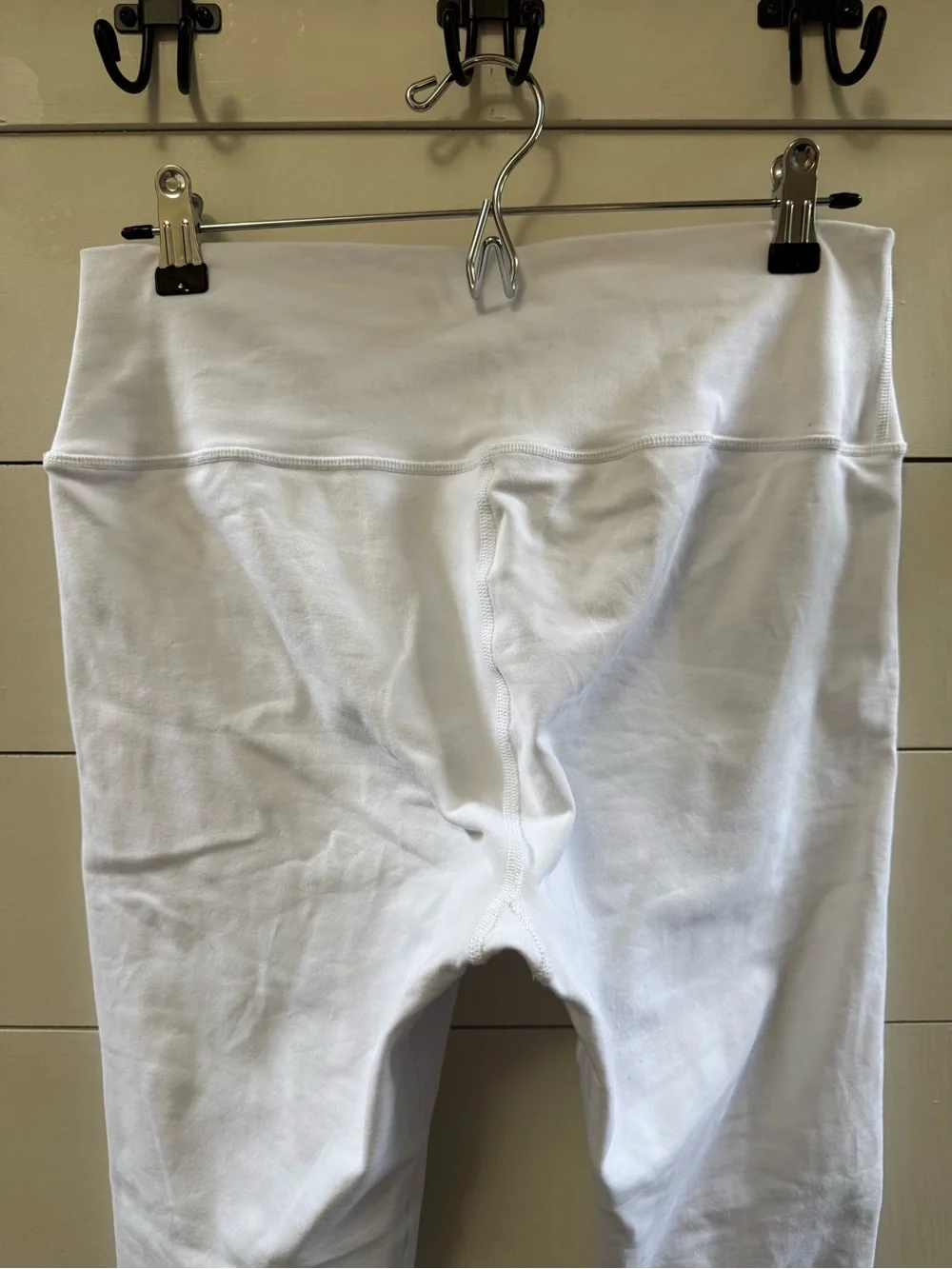 Alo Yoga Airbrush 7/8 High-Waist Leggings White Women's Size XL